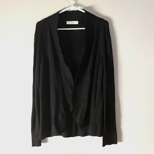 Faded Glory open cardigan, size L